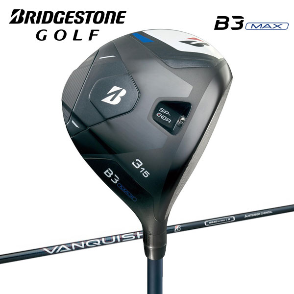 ブリヂストンゴルフ　B3MAX フェアウェイウッド　VANQUISH BS40 for MAX シャフト(カーボン)　2024年モデル　BRIDGESTONE GOLF　ヴァンキッシュ　FW｜ウイニングゴルフ