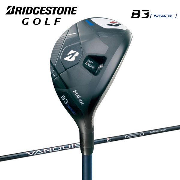 ブリヂストンゴルフ B3MAX ありがた味 VANQUISH BSh for MAX 立て坑(炭素) 2024年真似形 BRIDGESTONE GOLF ヴァンキッシュ 変わり種 UT/HY クラブ-ユーティリティ