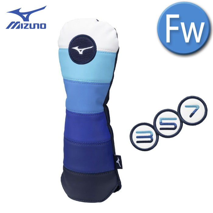 MIZUNO★ミズノ★ワールドカラー★ヘッドカバー５点セット★美品★スタッフ クラブカバー ミズノ MIZUNO Tour ヘッドカバー ユーティリティ