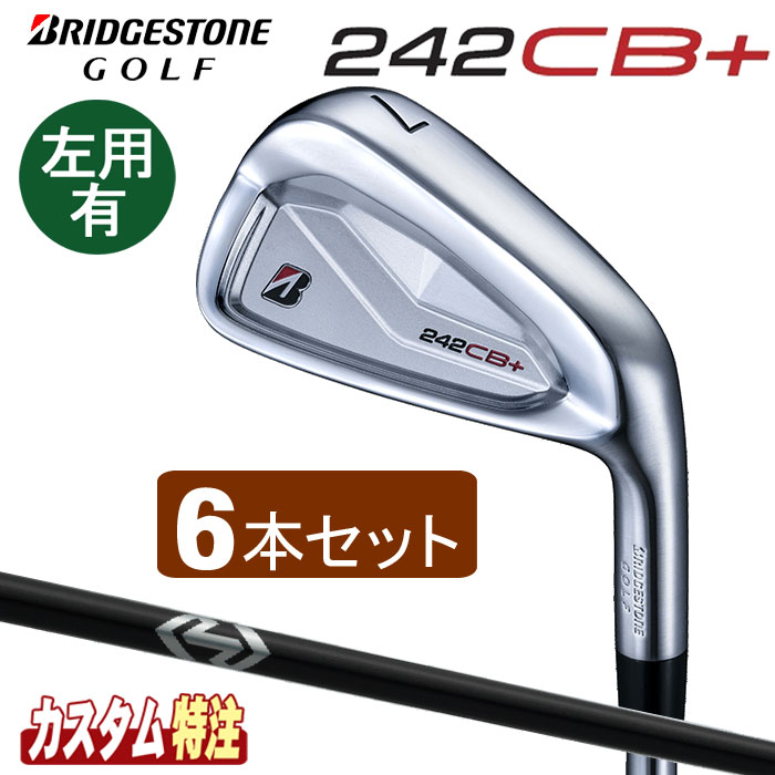 （製造業者カスタム）ブリヂストンゴルフ 242CB+ アイアン6本仕掛ける（＃5～9.PW） RAUNE IRON i105 立て坑（炭素） 右用/左用