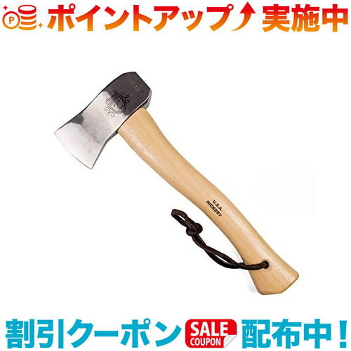 クーポン配布中☆(Bush Craft)ブッシュクラフト キャンピングハッチェット500 クラシックヒッコリーハンドル