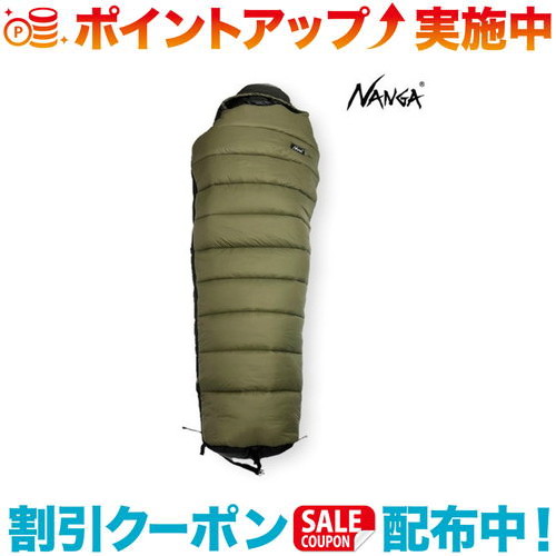 クーポン配布中☆(NANGA)ナンガ APPROACH SYNTHETIC FIBER600 (OLIVE) レギュラー | 寝具 登山 トレッキング アウトドア ソロキャンプ 車中泊 キャンプ 軽量 コンパクト 防寒 マミー型 寝袋シュラフ マミー型シュラフ シェラフ スリーピングバッグ|ウィンズショップ