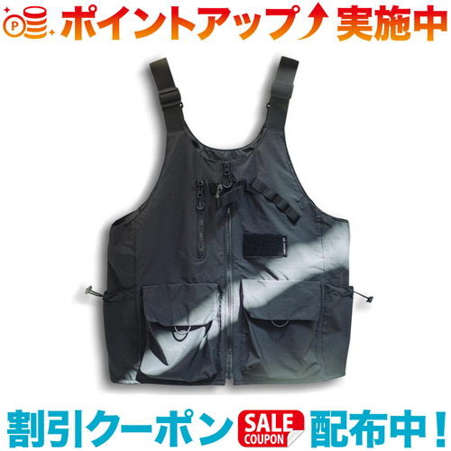 クーポン配布中☆(ANOBA)アノバ トートベスト (ブラック) | キャンプ用品 キャンプグッズ アウトドア用品 アウトドアグッズ キャンプ ベスト 夏 メンズ レディース アウトドアウエア アウトドアウェア 多機能 ポケット 釣り フィッシング フィッシングベスト おしゃれ 黒