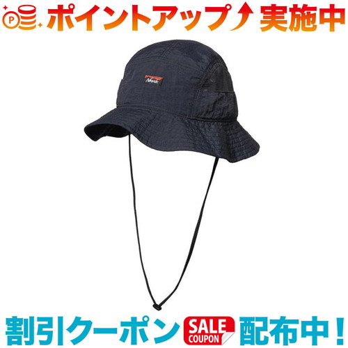 クーポン配布中☆(NANGA)ナンガ ナイロンタッサーキッズハット (BLK)