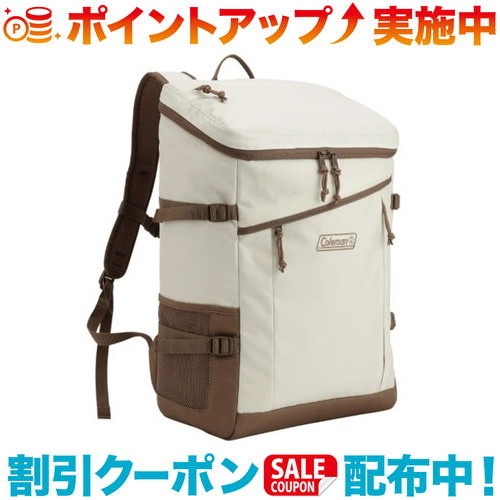 クーポン配布中☆(Coleman)コールマン ウォーカースクエアバックパック (ホワイトヘリンボーン)｜ウィンズショップ