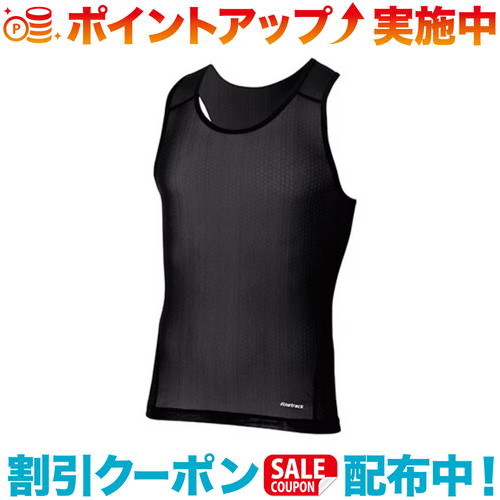 クーポン配布中☆(Finetrack)ファイントラック ドライレイヤークールタンクトップ (ブラック) | MEN'S