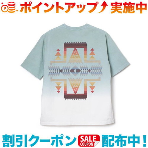 クーポン配布中☆(PENDLETON)ペンドルトン ジャージーグラデーションダイ MW Tシャツ (ミント)
