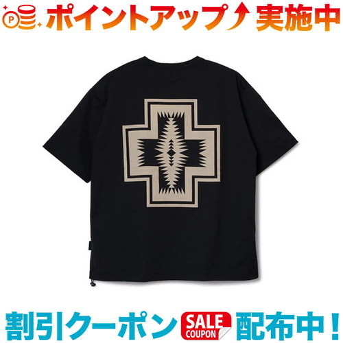 クーポン配布中☆(PENDLETON)ペンドルトン カルキュロ ライトウェイトジャージー Tシャツ (ブラック)