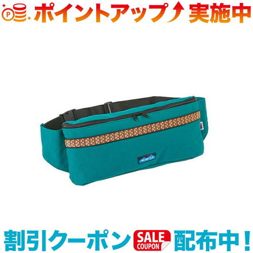クーポン配布中☆(KAVU)カブー ウエストパック フォレストグリーン｜ウィンズショップ 9,900円