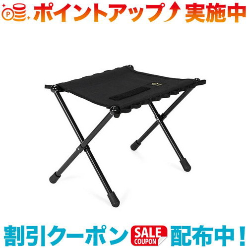 クーポン配布中☆(Helinox)ヘリノックス Tac. スピードスツールM (Black)