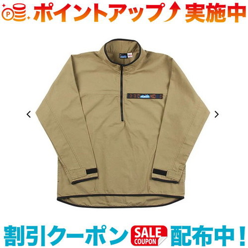 クーポン配布中☆(KAVU)カブー Big Throwshirt H.Khaki M