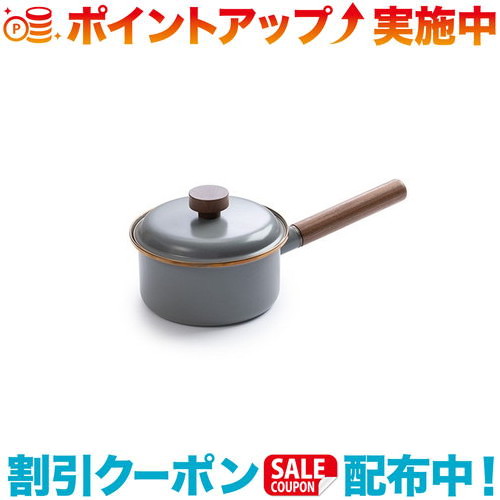 クーポン配布中☆(Barebones Living)ベアボーンズリビング エナメル ソーズパン (ストーングレー)