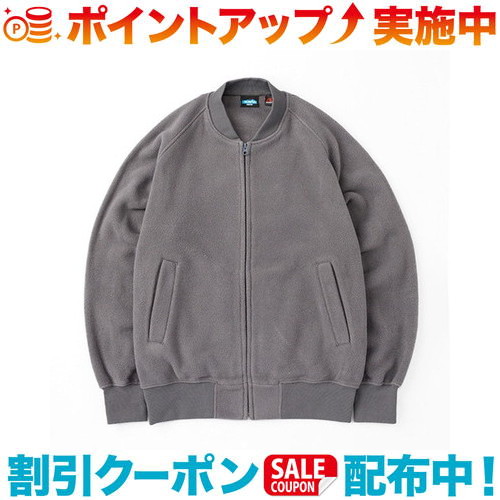 クーポン配布中☆(KAVU)カブー メンズ ポーラテックジャケット グレー M