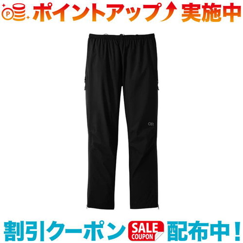 クーポン配布中☆(OUTDOOR RESEARCH)アウトドアリサーチ メンズ フォーレイ 3レイヤー パンツ ショート (ブラック) M-Short