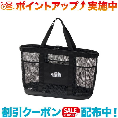 クーポン配布中☆(THE NORTH FACE)ザ・ノース・フェイス グラットンメッシュトートM (ブラック)|ウィンズショップ