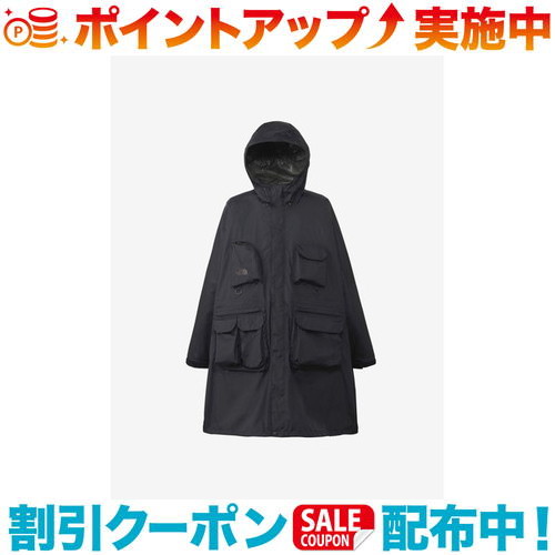 クーポン配布中☆(THE NORTH FACE)ザ・ノース・フェイス ウーロスフィールドユーティリティポンチョ (ブラック)