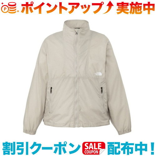 クーポン配布中☆(THE NORTH FACE)ザ・ノース・フェイス コンパクトブルゾン (フォッシルアイボリー) 12,870円