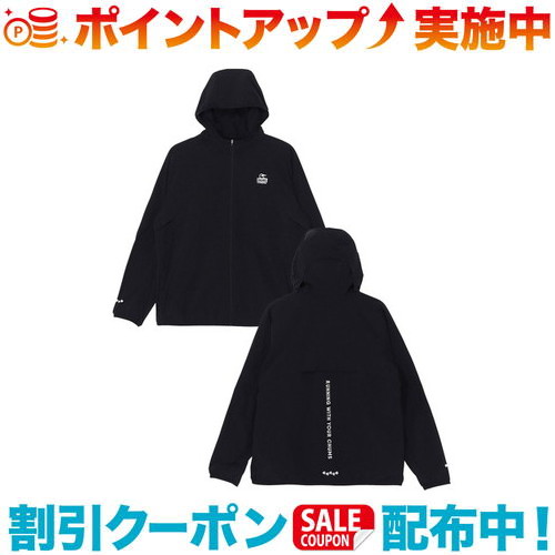 クーポン配布中☆(CHUMS)チャムス ランニングジャケット (Black)