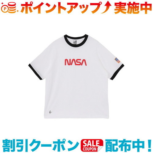 クーポン配布中☆(CHUMS)チャムス スペースリンガーTシャツ (White/Black)