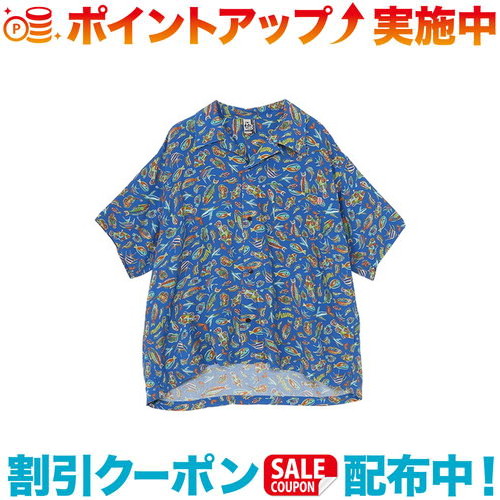 クーポン配布中☆(CHUMS)チャムス チャムロハシャツ (Fish)