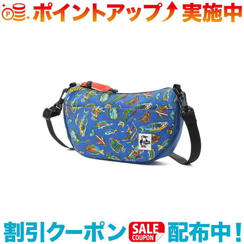 クーポン配布中☆(CHUMS)チャムス ミニバナナショルダースウェットナイロン (Fish)画像