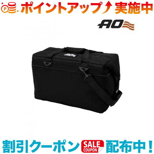 クーポン配布中☆(AO coolers)エーオークーラーズ 36パック キャンバスソフトクーラー ブラック | 暑さ対策 グッズ スポーツ 屋外 部活 アウトドア 暑 さ 対策 夏 外 キャンプ 暑さ対策グッズ 保冷 氷 冷やすグッズ 車中泊 冷却グッズ 冷却用品 アウトドア用品 キャンプ用品|ウィンズショップ