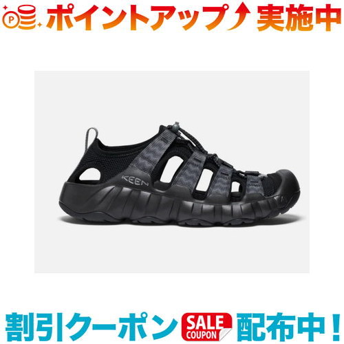 クーポン配布中☆(KEEN)キーン ハイパーポート エイチツー HYPERPORT H2 (Black/Steel Grey)