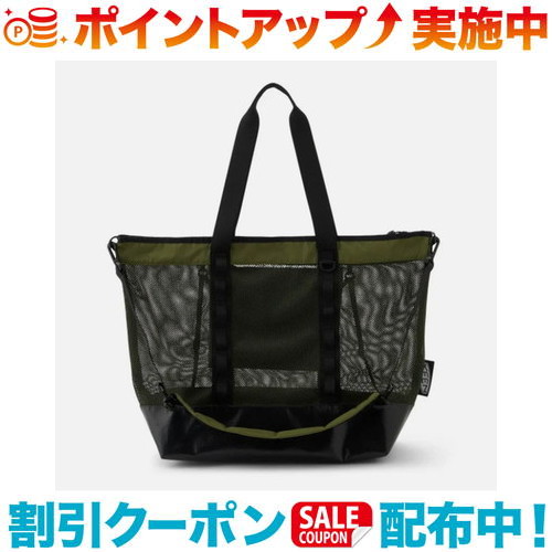 クーポン配布中☆(KEEN)キーン メッシュ ビッグ トート (OLIVE/BLACK)