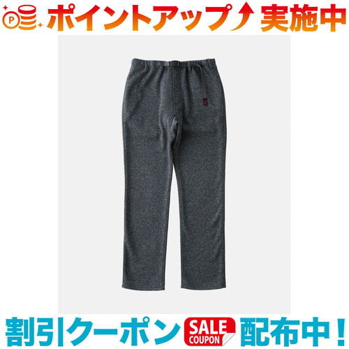 クーポン配布中☆(Gramicci)グラミチ ボンディングニットフリースNNパンツクロップド (HEATHER CHARCOAL)|ウィンズショップ