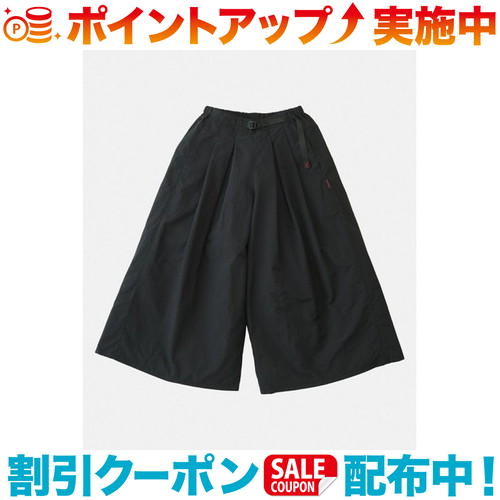 クーポン配布中☆(Gramicci)グラミチ NYLON FLARE PANT (BLACK)|ウィンズショップ