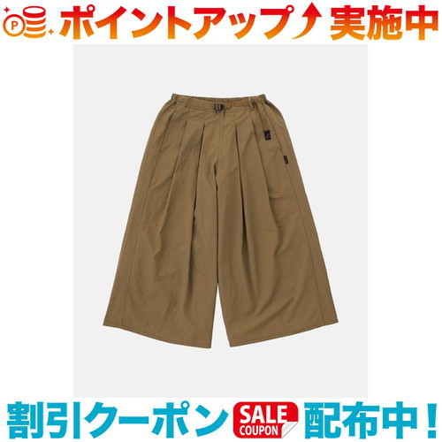 クーポン配布中☆(Gramicci)グラミチ ナイロンフレアパンツ NYLON FLARE PANT (COYOTE)｜ウィンズショップ