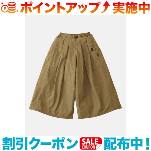 クーポン配布中☆(Gramicci)グラミチ NYLON FLARE PANT (COYOTE)