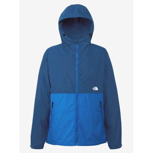 SPECIAL SALE開催中☆(THE NORTH FACE)ザ・ノース・フェイス コンパクトジャケット (マウンテンブルー×ヒーローブルー) | アウター メンズ メンズアウター ノースフェイス ザノースフェイス ノースフェイスアウター ジャケット アウトドア 防寒 キャンプ ブランド フード 冬|ウィンズショップ