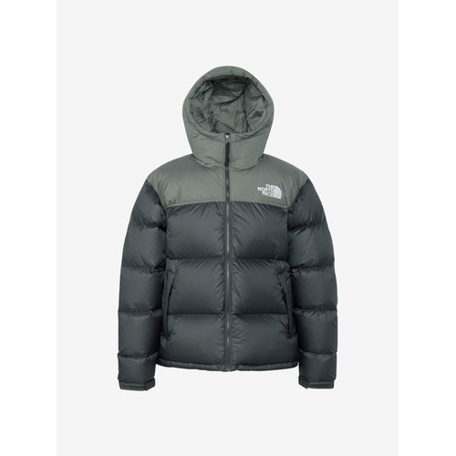 SPRING SALE開催中☆(THE NORTH FACE)ザ・ノース・フェイス ヌプシフーディー (ヒューズボックスグレー×アスファルトグレー) | メンズ