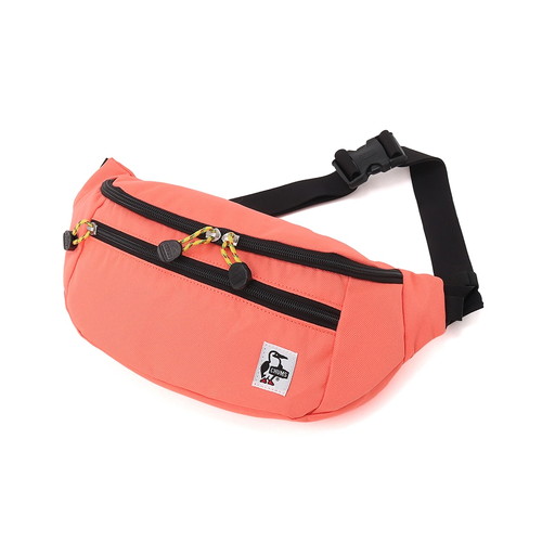 SPRING SALE開催中☆(CHUMS)チャムス リサイクルスモールウエストポーチ( (Coral Orange)