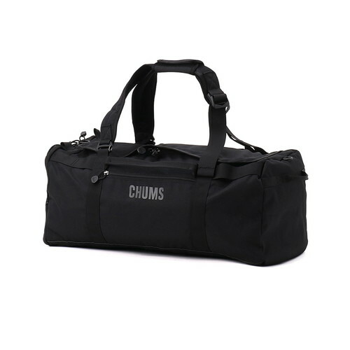 SPRING SALE開催中☆(CHUMS)チャムス リサイクルチャムス2ウェイボストンバッグ45 (Black x Black)