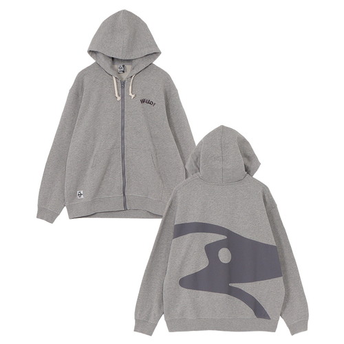 SPECIAL SALE開催中☆(CHUMS)チャムス ループパイルハロー！ブービージップパーカー (H/Gray)｜ウィンズショップ 8,803円