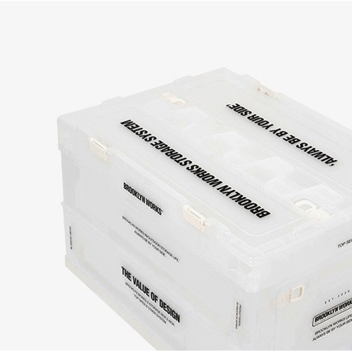 SPRING SALE開催中☆(BROOKLYN WORKS)ブルックリンワークス Z-BOX 50L 2.0 (CLEAR/BLACK)