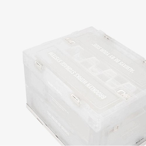 SPRING SALE開催中☆(BROOKLYN WORKS)ブルックリンワークス Z-BOX 50L 2.0 (CLEAR/WHITE)