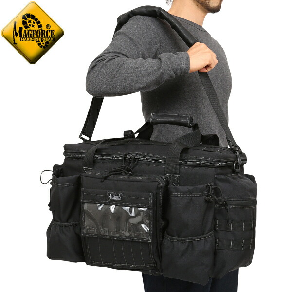 It Is Designed The Design Which Magforce Mug Force Mf 0615 Centurion Patrol Bag Black Maine Compartment Can Greatly Open With A Zipper And
