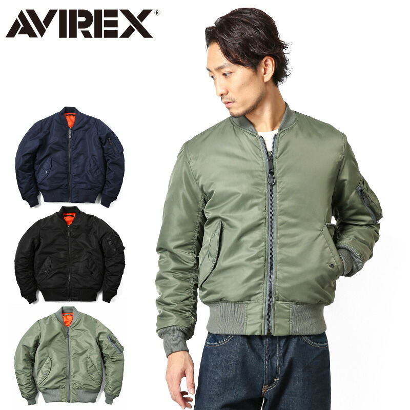 買い誠実 AVIREX アヴィレックス MA-1 ジャケット ブルゾン - フライト 買い特価 【AVIREX】ALPHA MA-1 ブルゾン/フライトジャケット フライトジャケット