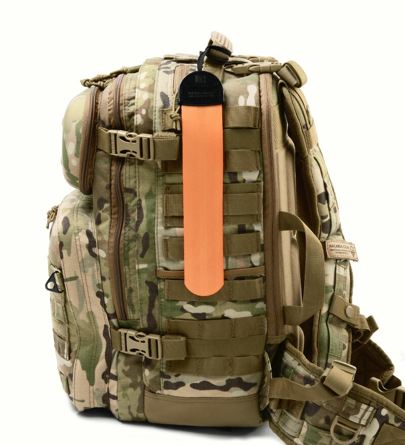 Military select shop WAIPER Rakuten Global Market GEAR TAGS for luggage nylon tag LARGE 3