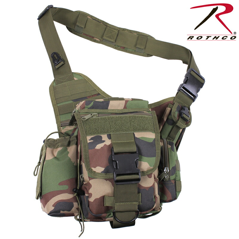 クーポンで15%OFF★ROTHCO ロスコ ADVANCED TACTICAL バッグ WOODLAND 2738《WIP03》【T】