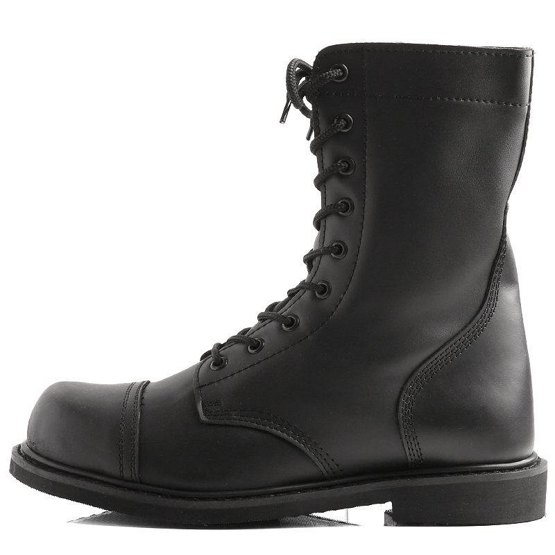 steel toed combat boots