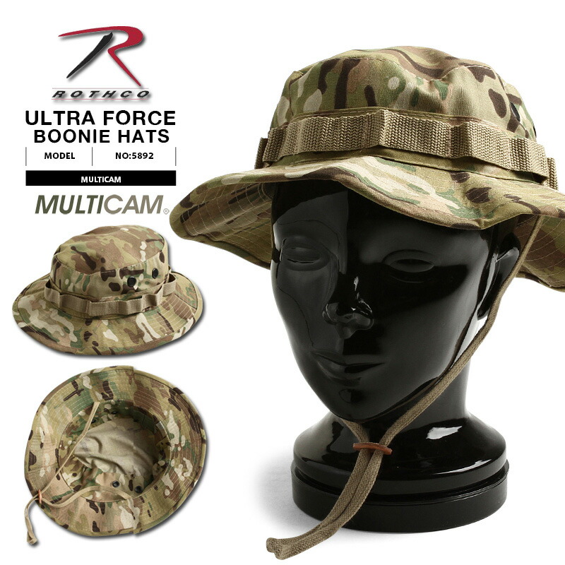 楽天市場 クーポン利用で15 Off Rothco ロスコ Ultra Force ブーニーハット Multicam T ミリタリーwaiper 楽天市場店