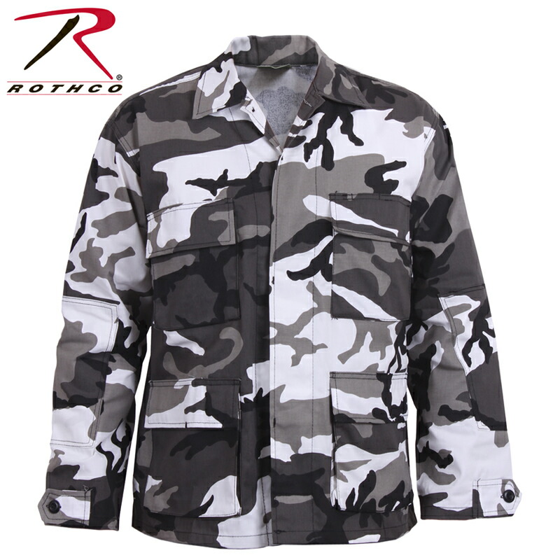 【古着】ロスコ　ミリタリージャケット　迷彩服 ROTHCO チョコチップ 古着】ロスコ ミリタリージャケット 迷彩服 ROTHCO チョコチップ