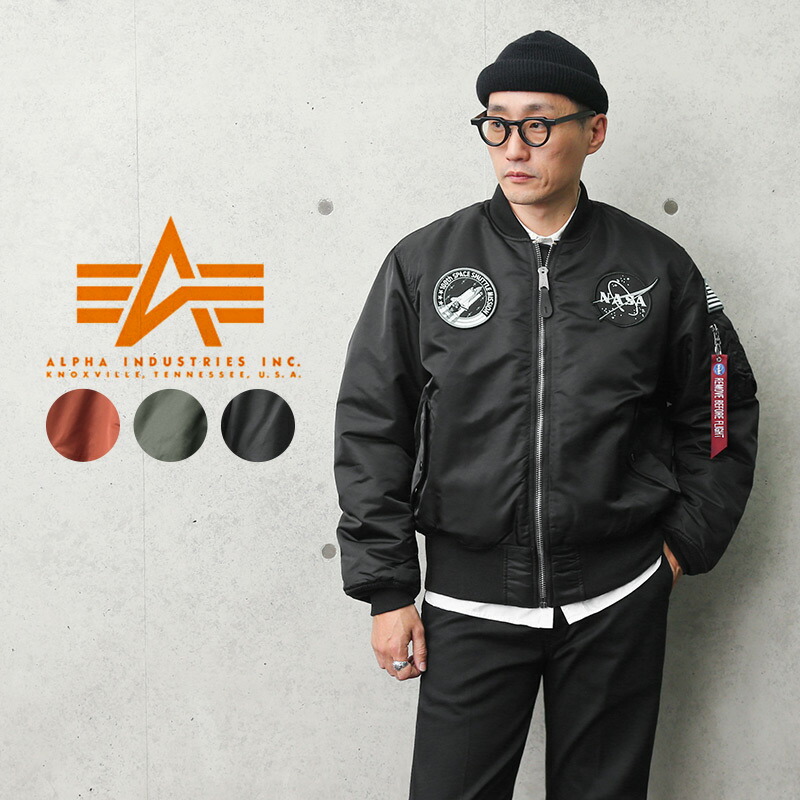 楽天市場 クーポンで最大15 Off あす楽 Alpha Industries アルファインダストリーズ Ta0167 Nasa 100th Mission Ma 1フライトジャケット Sx ミリタリージャケット ブルゾン メンズ アウター カジュアル アメカジ ストリート ブランド おしゃれ 大きいサイズ