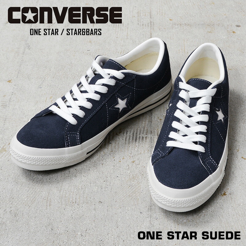 【最短即日発送】CONVERSE コンバース 35200862 ONE STAR SUEDE ワンスター スエード スニーカー NAVY【クーポン対象外】【T】|メンズファッション ネイビー 靴 レトロ カジュアル おしゃれ 人気 コーデ シューズ 革靴|ミリタリーWAIPER 店