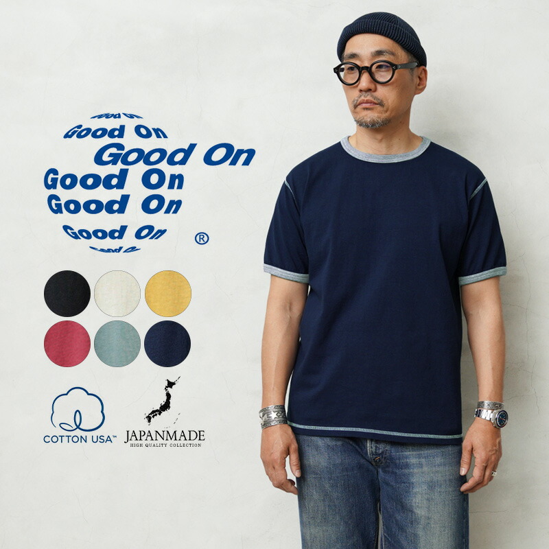 ぽっちゃま様。 グッドオン スウェット スレート色Tシャツ 2点セット GOOD ON（グッドオン） カラー別注 ヘビー ラグラン ポケット T