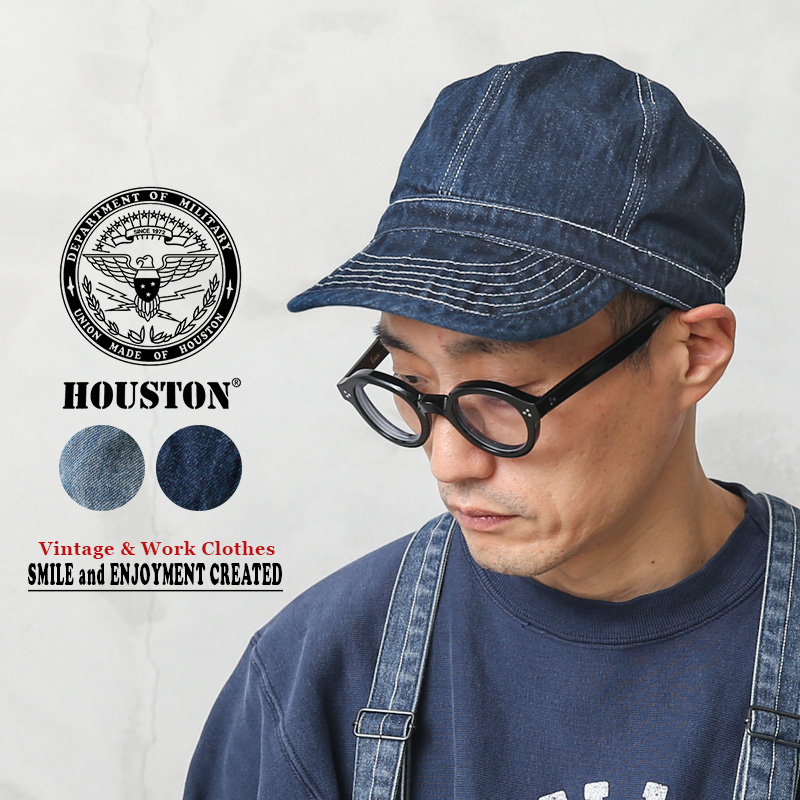 【楽天市場】HOUSTON ヒューストン 6680 ARMY CAP デニム アーミーキャップ【T】：ミリタリーWAIPER 楽天市場店